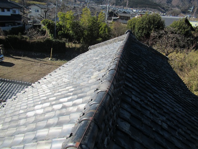 韮崎市　屋根葺き替え工事